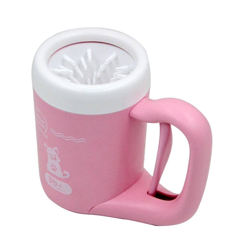 Limpador de Patas Portátil com Gatilho para Pets
