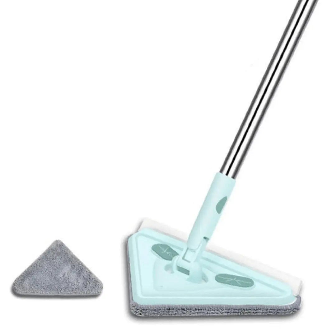 Mop Esfregão Triangular com Rodo Integrado