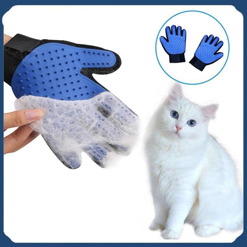 Luva Mágica Tira Pelos para Cães e Gatos